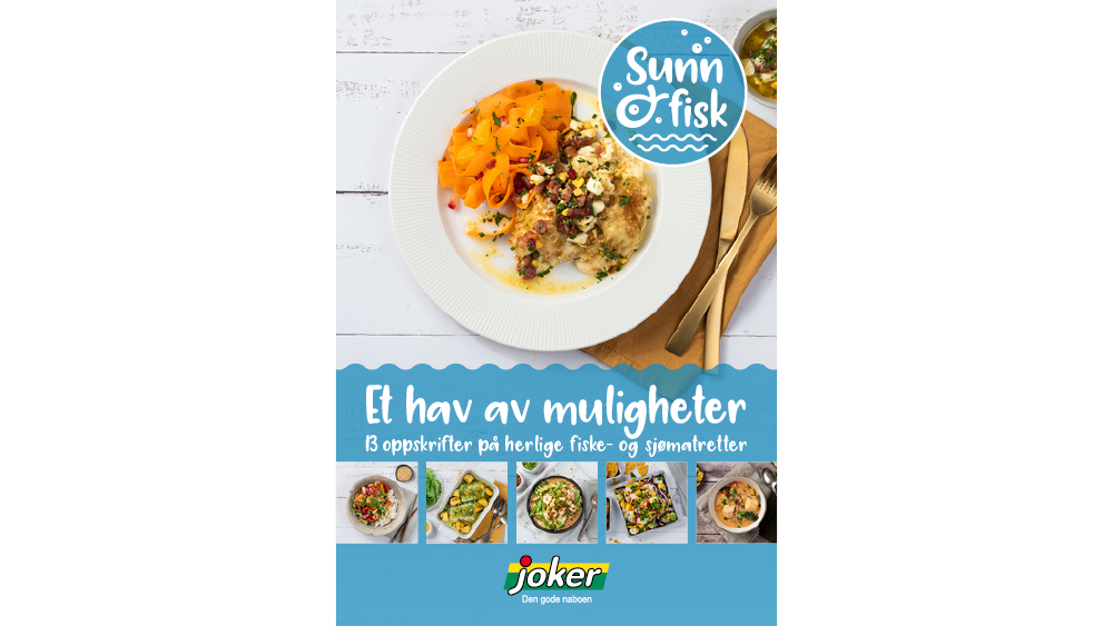 Forsiden av inspirasjonsheftet "Et hav av muligheter"