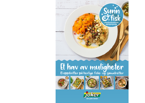 Forsiden av inspirasjonsheftet "Et hav av muligheter"