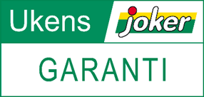 Ukens Joker garanti
