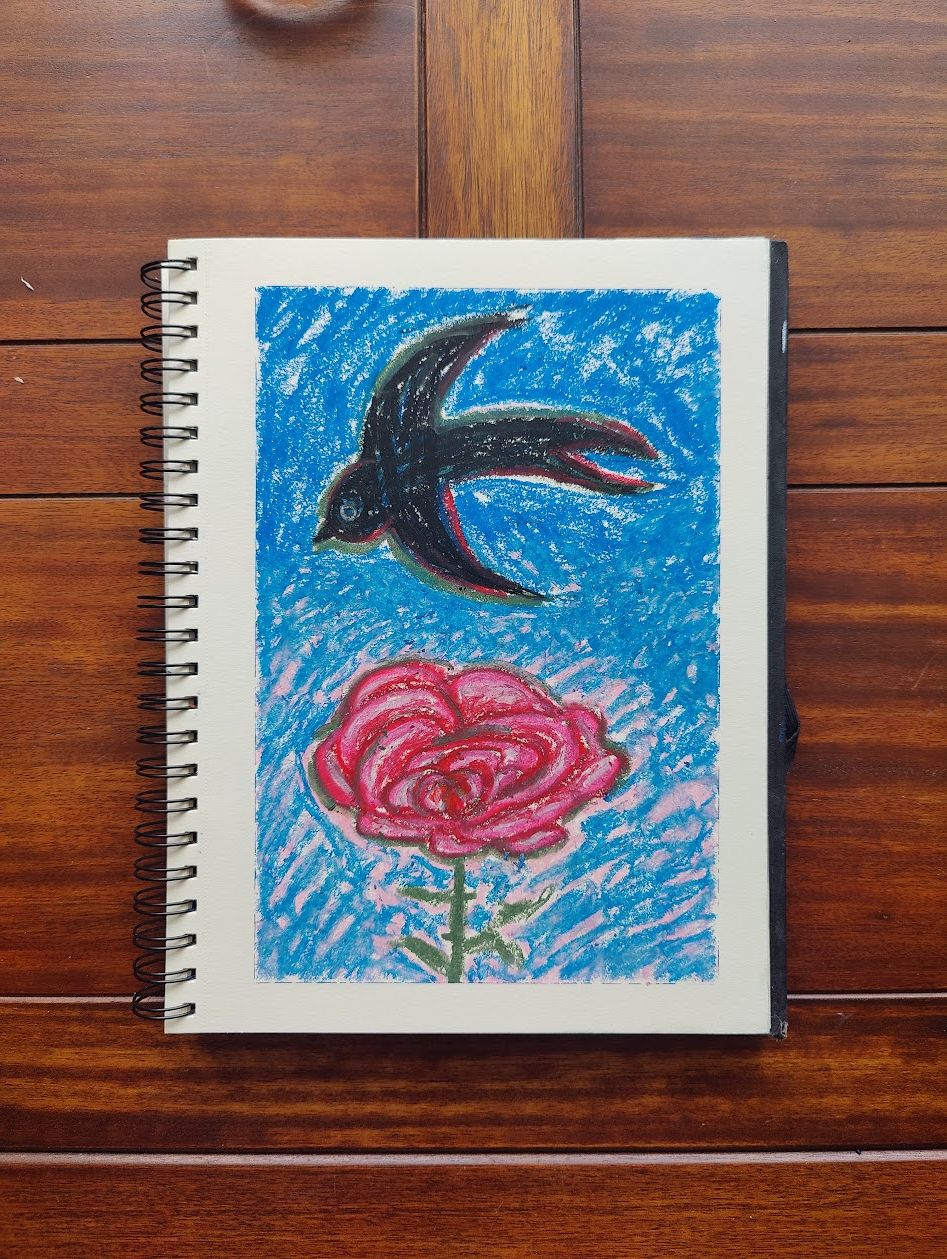Svale og rose