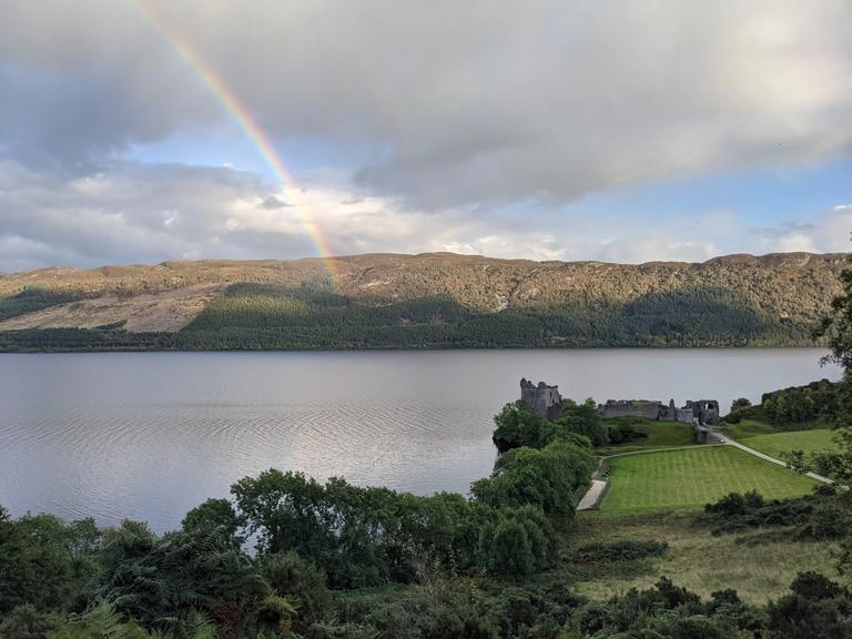 Photo d'un lac dans la zone du project Affric Highlands.