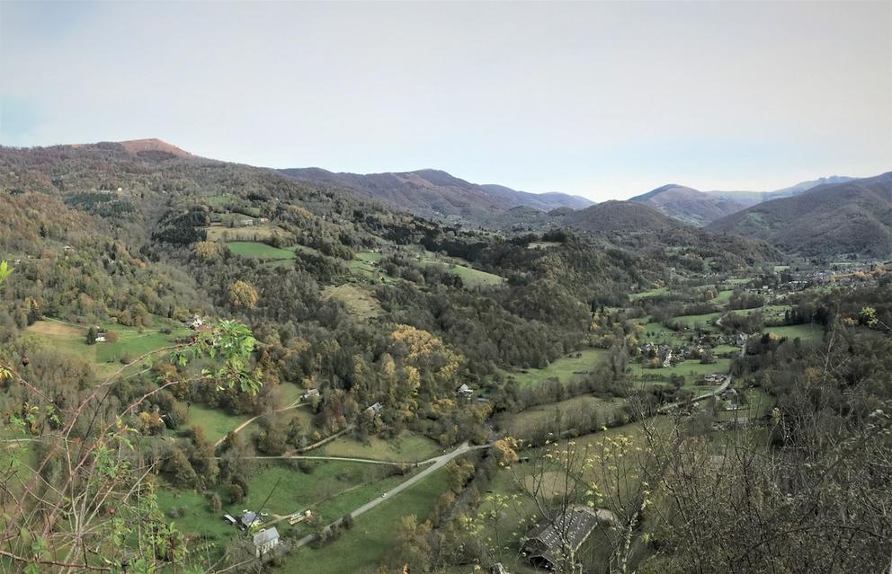 Image de la paysage dans les Pyrénées Ariégoises
