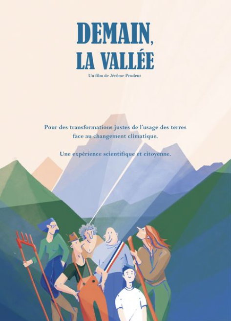 Image of the 'Demain, la vallée' poster. 