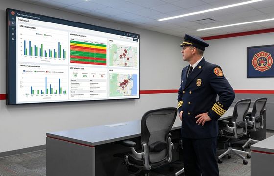 Comparison of FlorianAI and generic AI tools for fire department operations