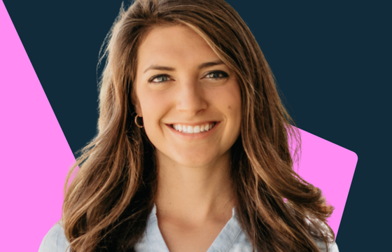 Professional headshot of Claire Neuman smiling from Venture Club of Indiana