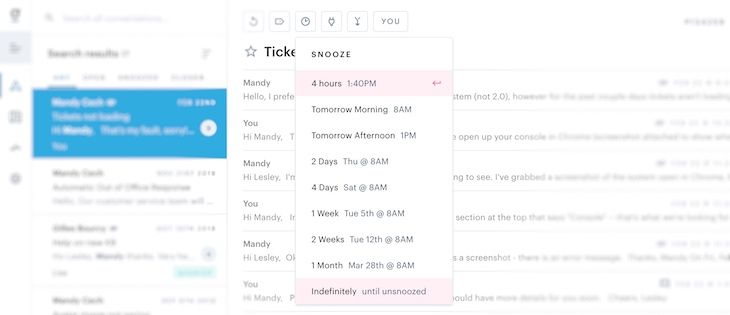 Introducing Indefinite Snooze