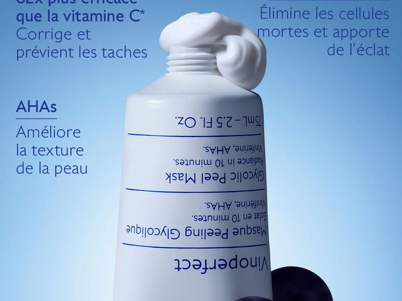 Vinoperfect Masque Peeling Glycolique : Comment Caudalie Transforme Votre Teint en 10 Minutes