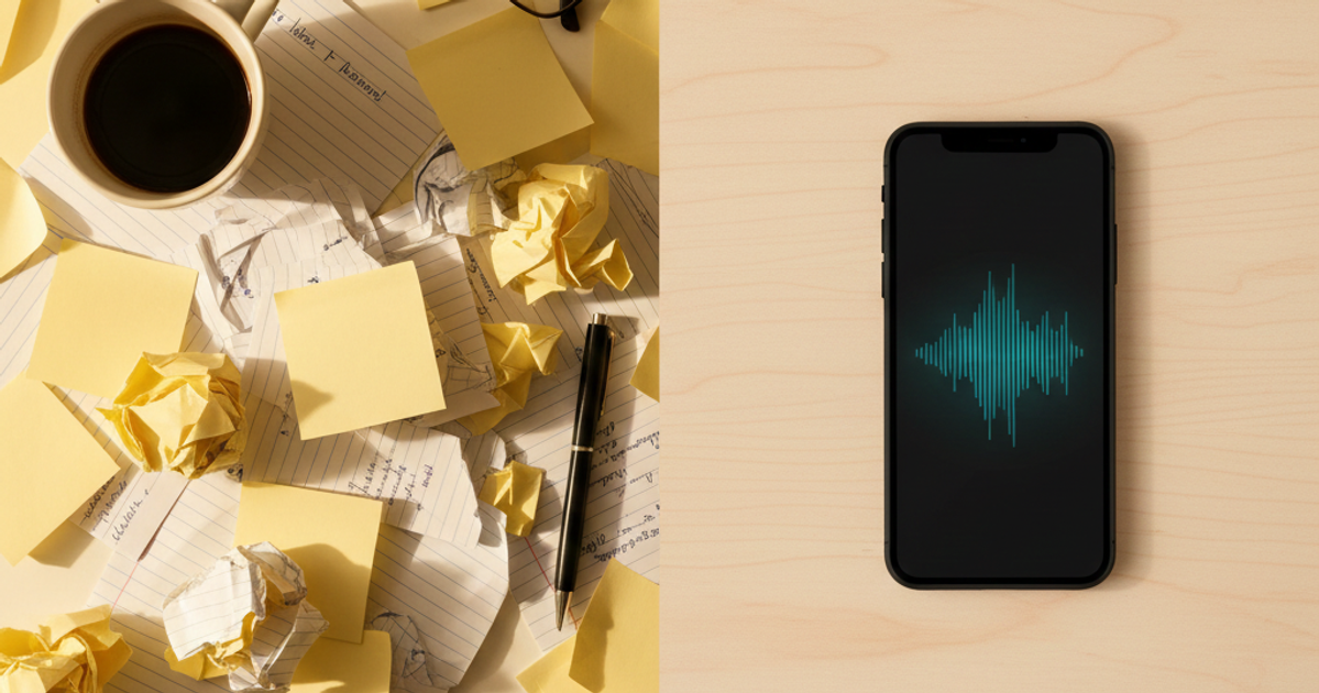 Sprachmemos statt Zettelwirtschaft: KI-Transkription im Alltag