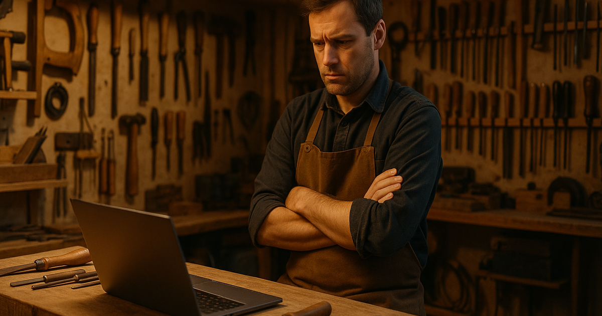 Warum die meisten Handwerker bei KI ablehnen