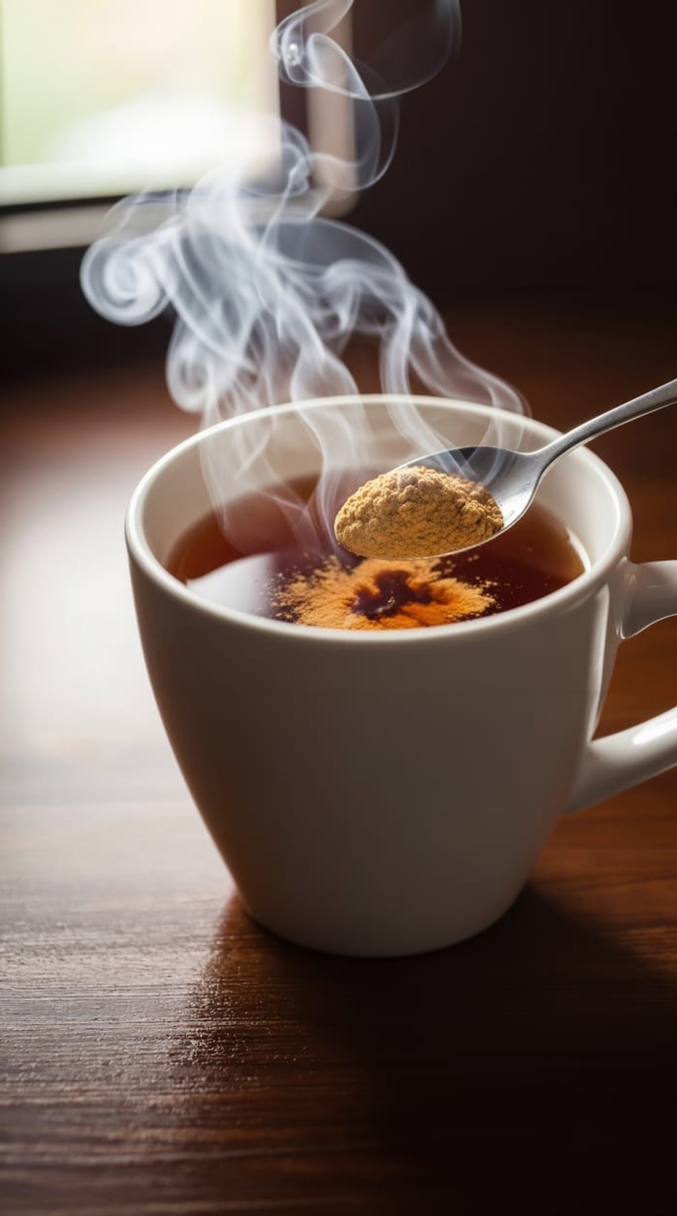 coffee mug with supplement