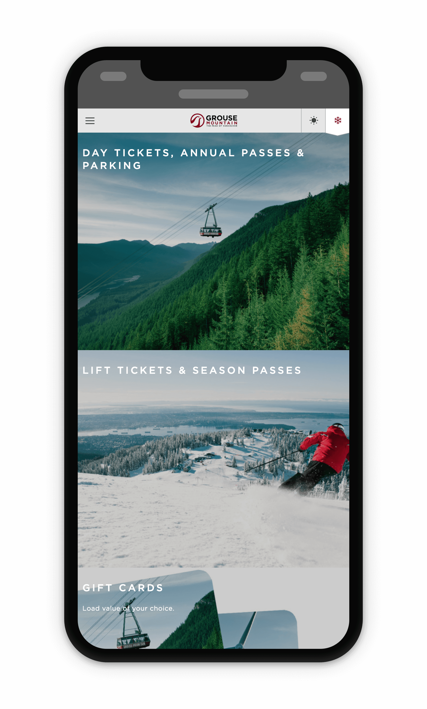 Grouse Mountain Custom Platform JIBE Agency