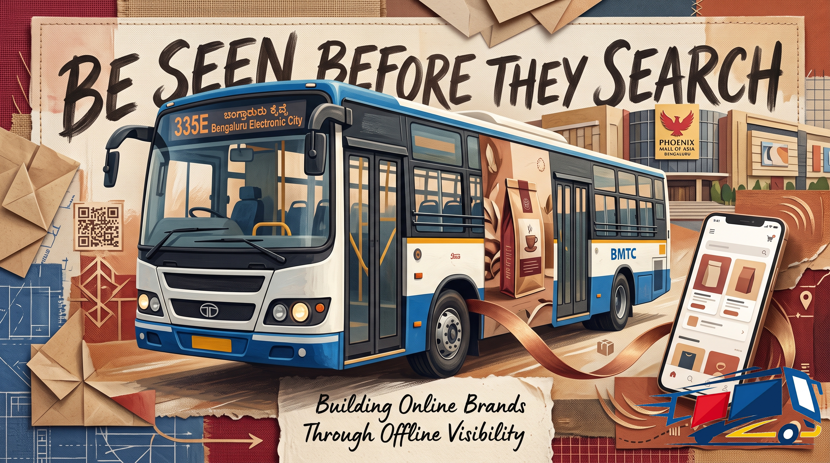 Bus Branding for E-Commerce Brands