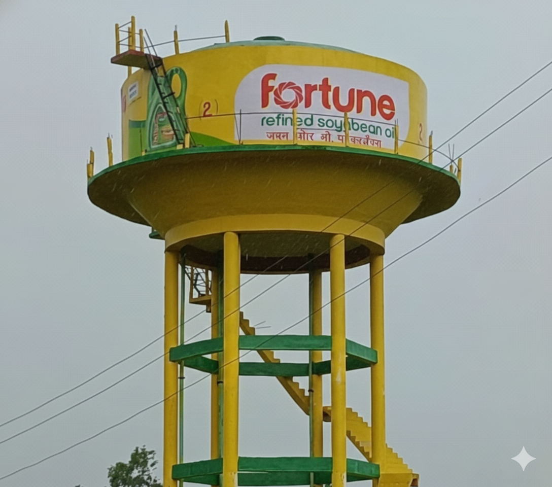 Standard water tank painting
