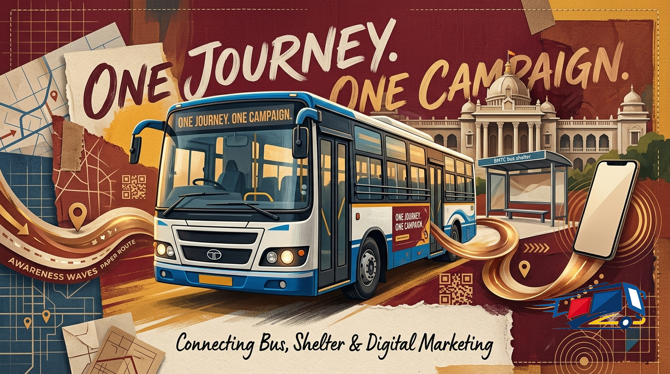 Combining Bus, Shelter & Digital for a Full-Funnel Campaign