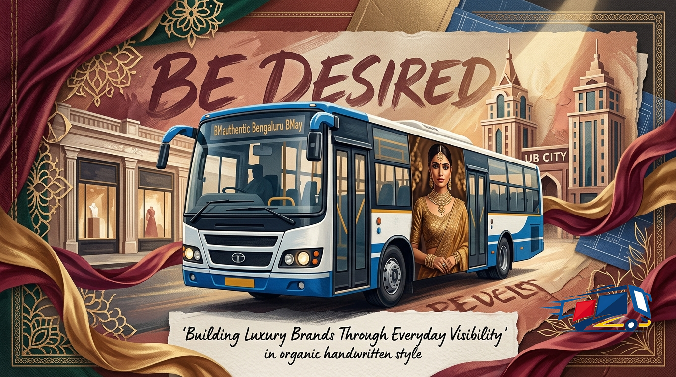 Bus Branding for Jewellery & Fashion Brands
