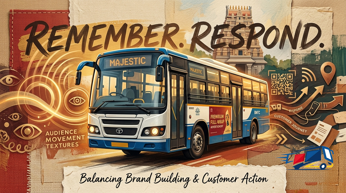 Brand Awareness vs Response Campaigns on Buses