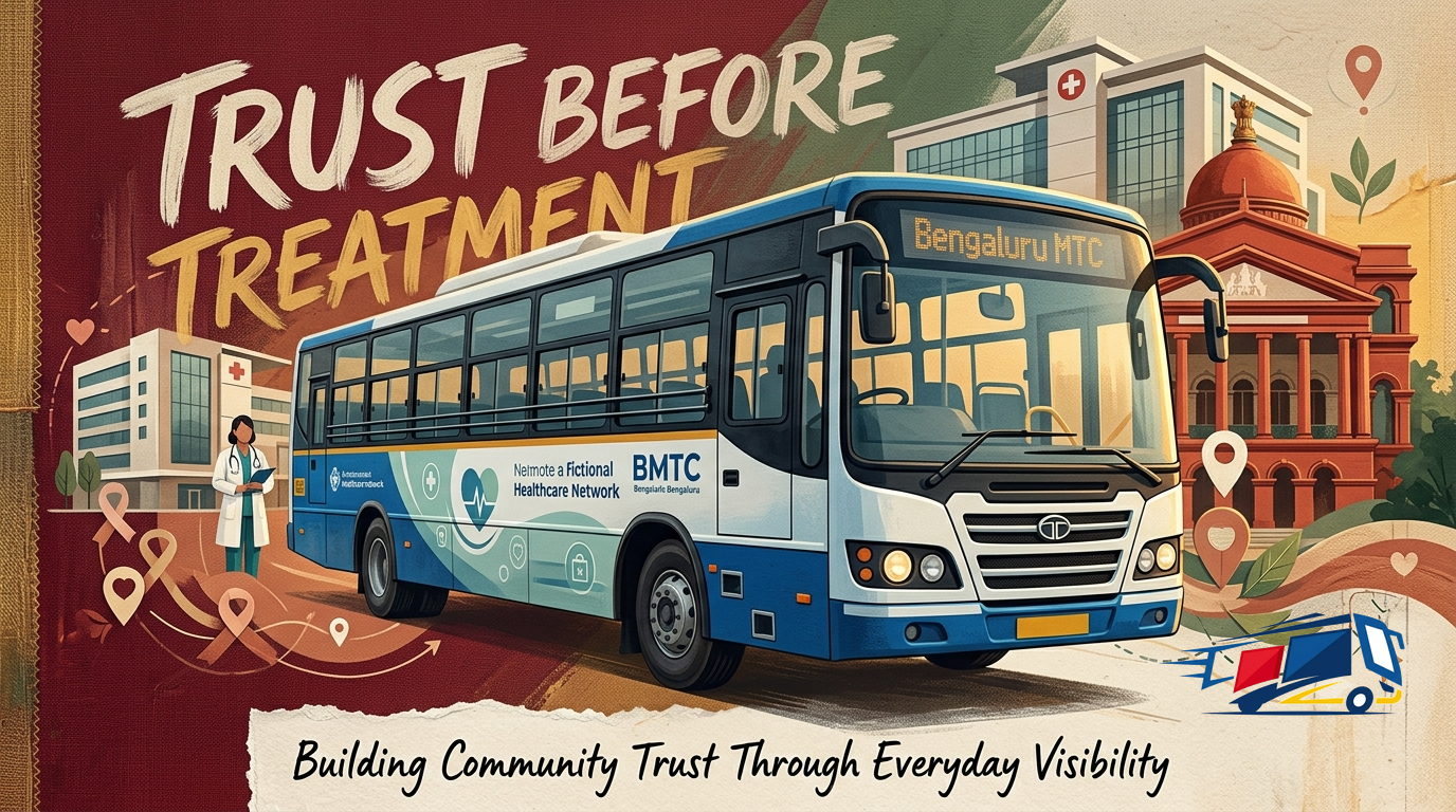 Bus Branding for Hospitals & Healthcare Brands