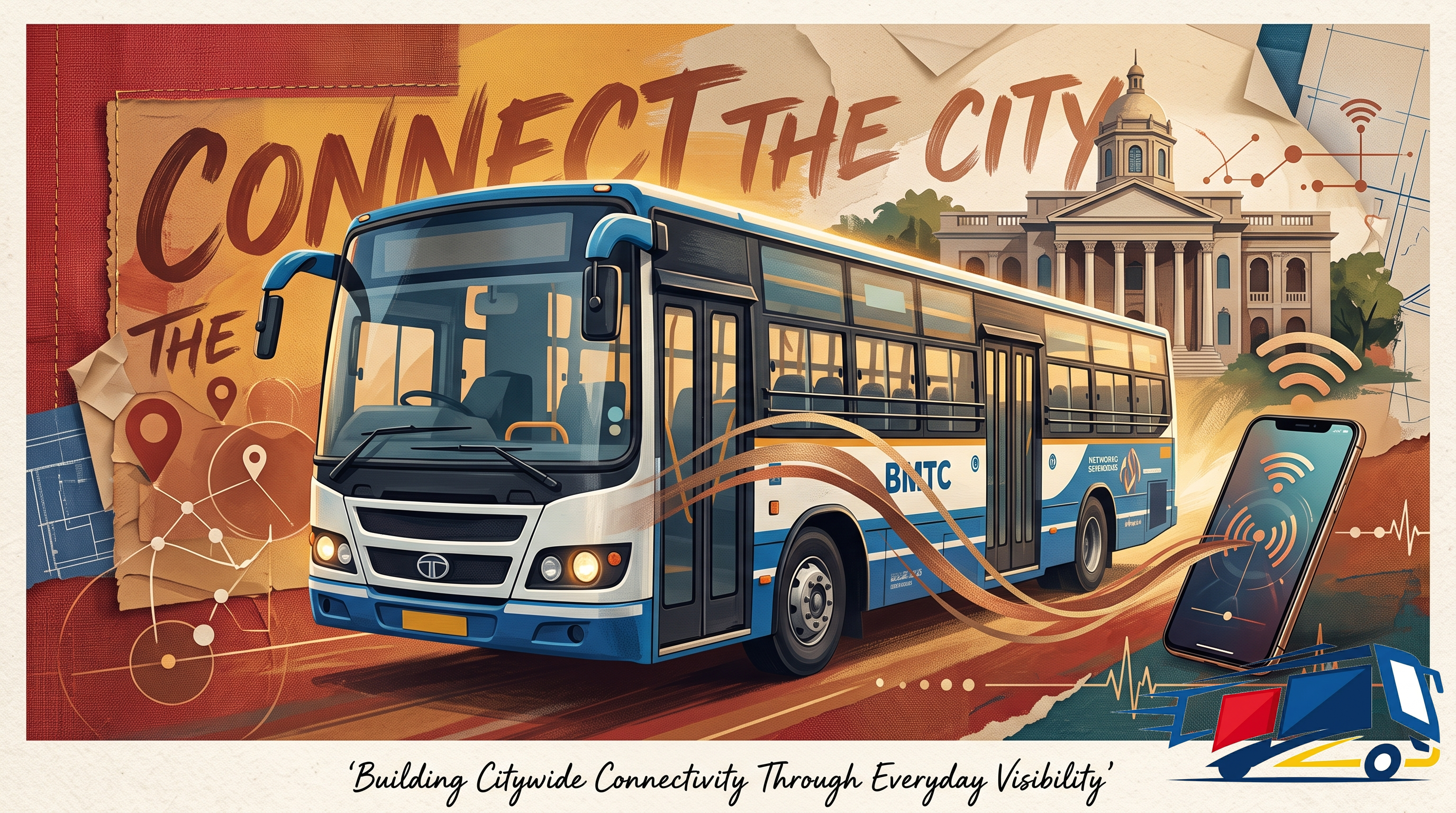 Bus Branding for Telecom Brands