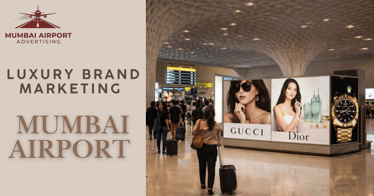 Mumbai Airport luxury advertising connects premium brands with a high-density audience of affluent global travelers through high-impact, strategic media placements.