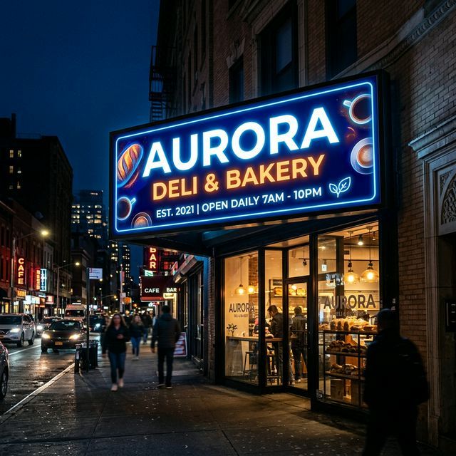 Glow Sign Board — LED Illuminated