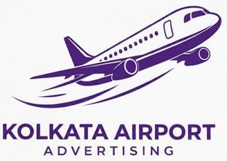 kolkata airport advertising logo