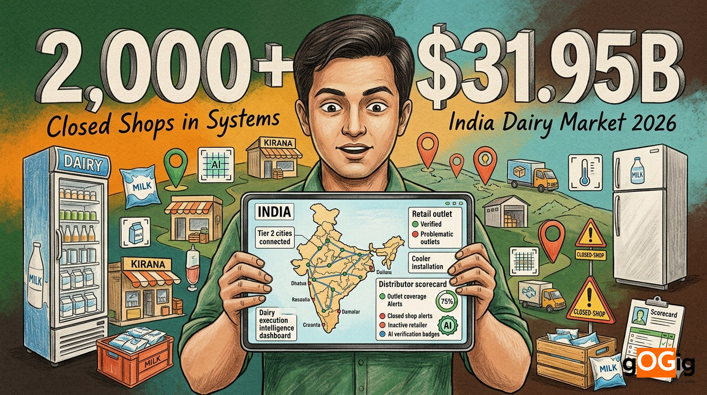 Track dairy campaigns in tier-2 cities with unreliable vendors 2026