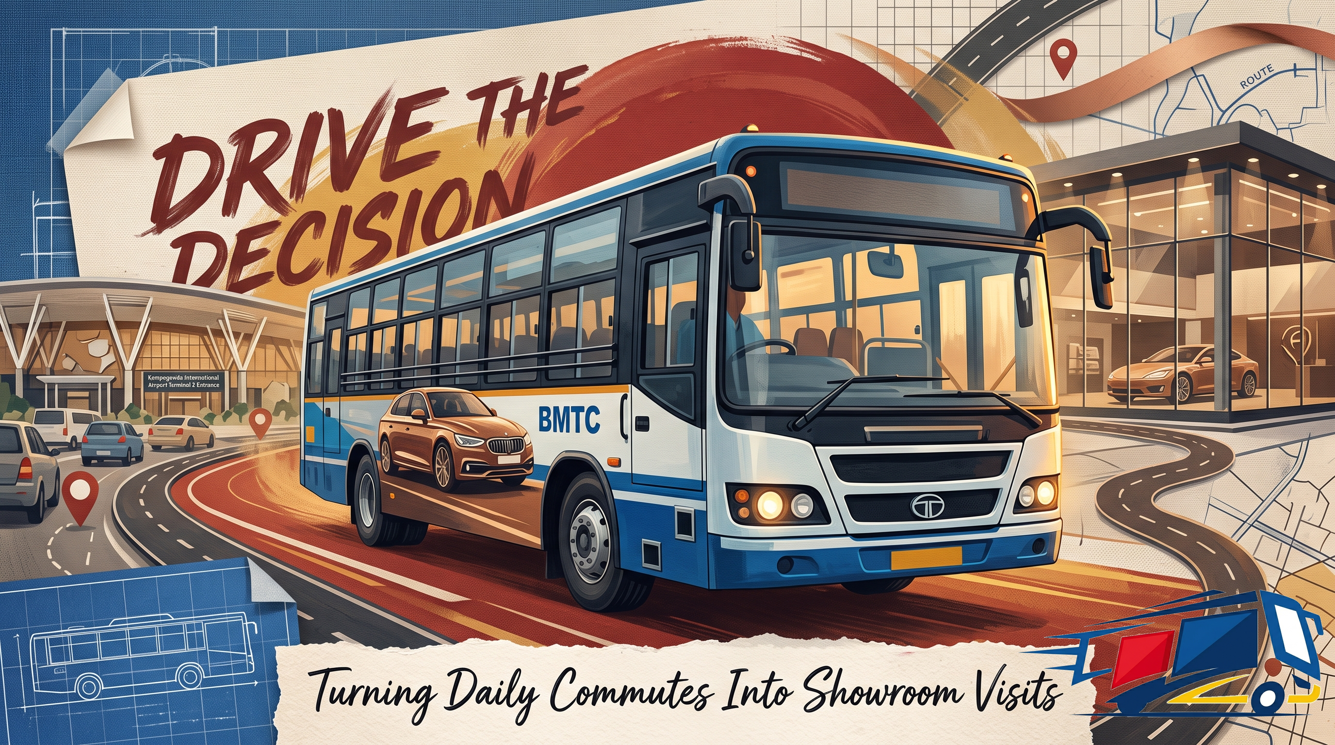 Bus Branding for Automobile Dealerships
