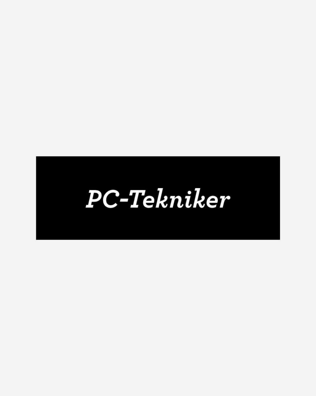 pc tekniker