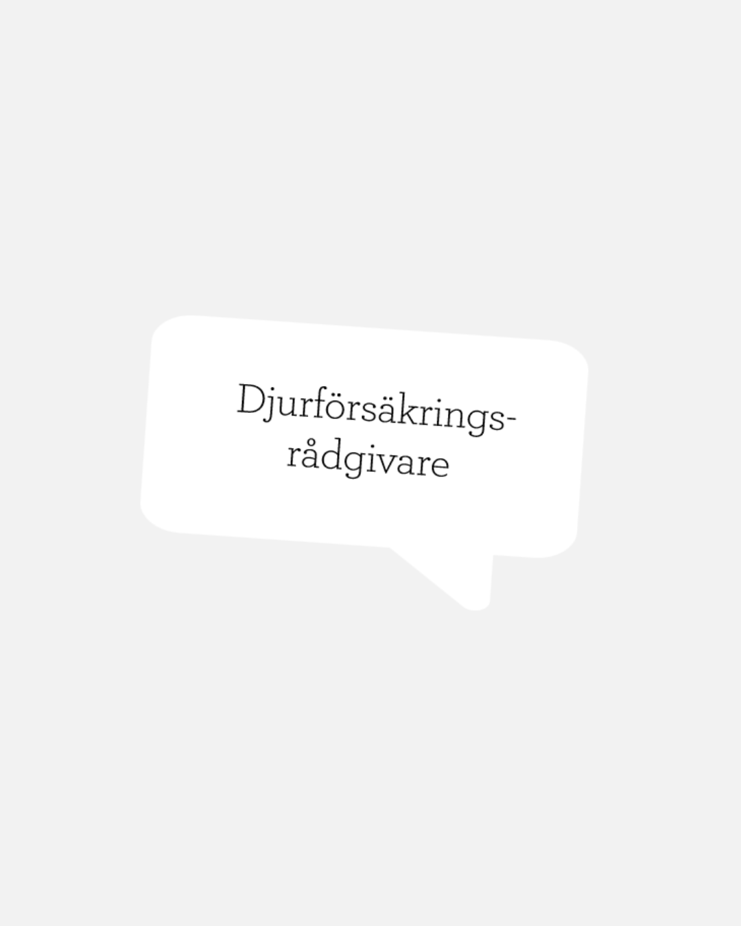 djurförsäkringsrådgivare