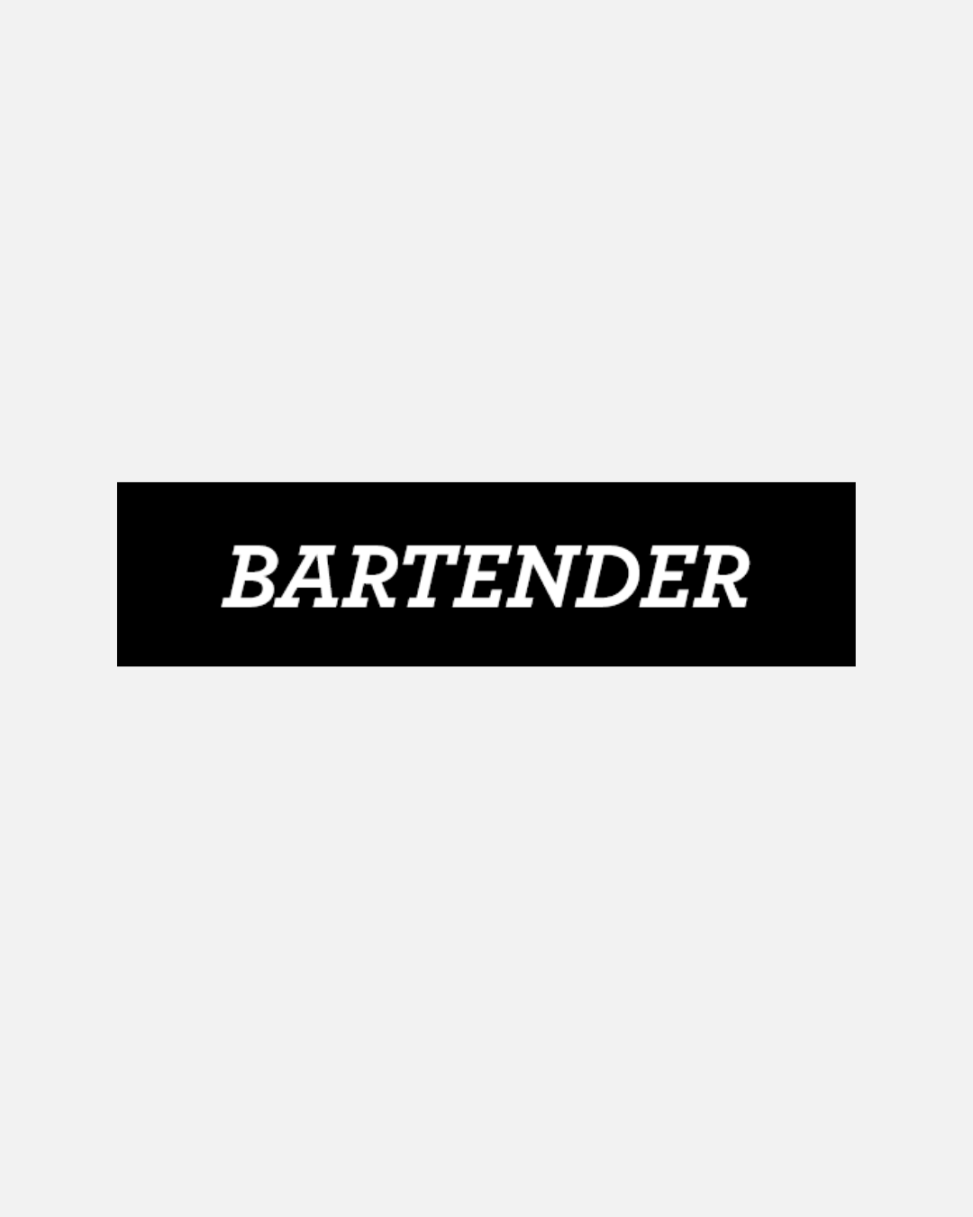 bartender