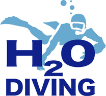 H2O Diving logo