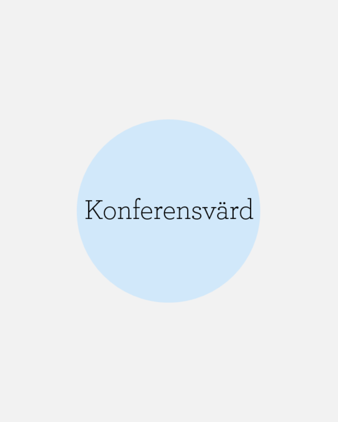 konferensvärd