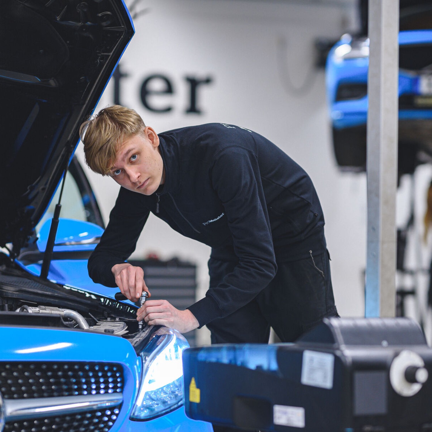 Två elever på Arken Zoo