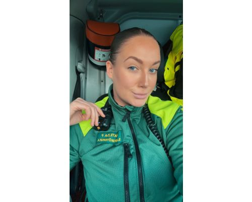 Matilda i ambulansen