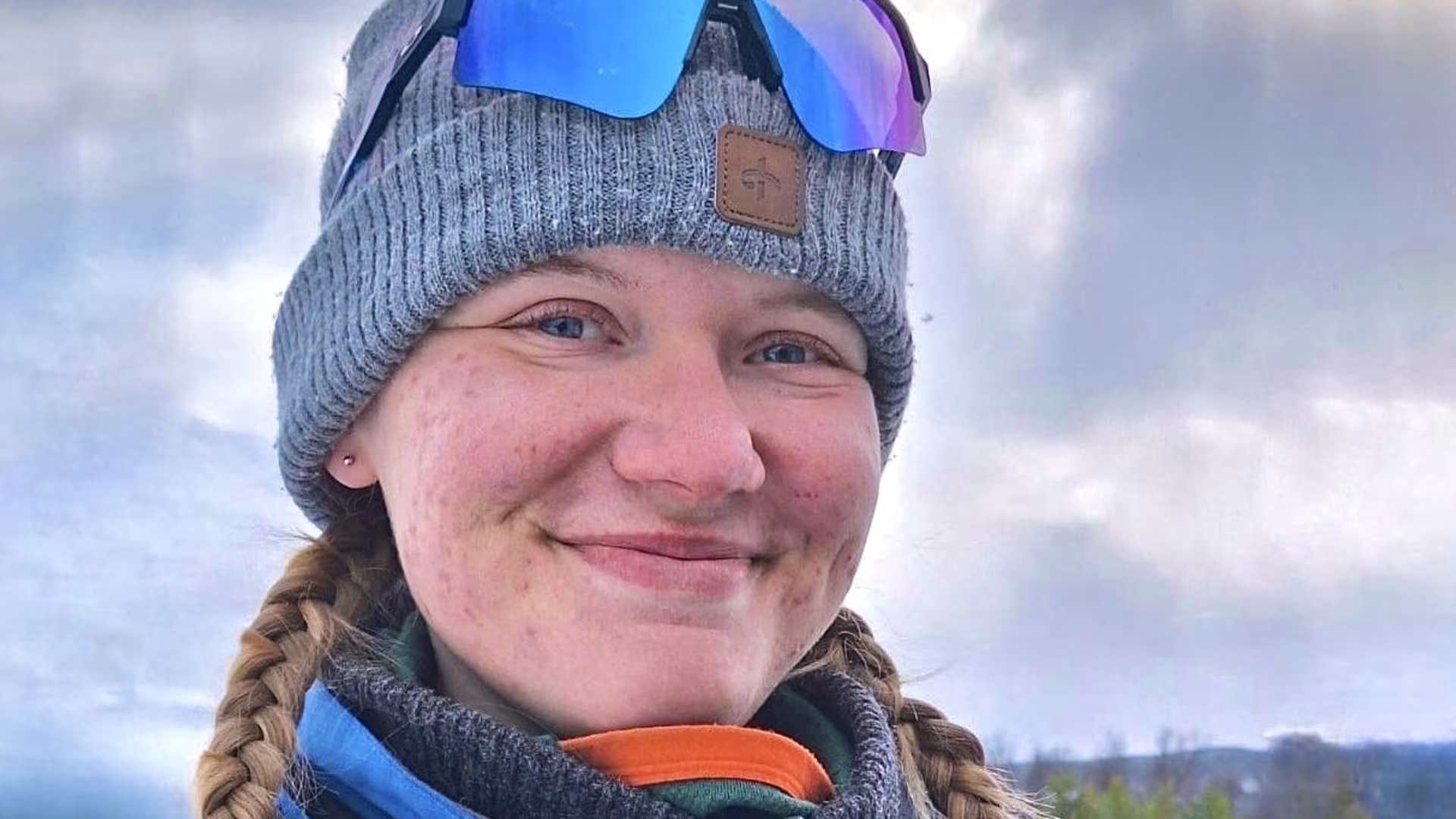 Elin Gilborne med hund