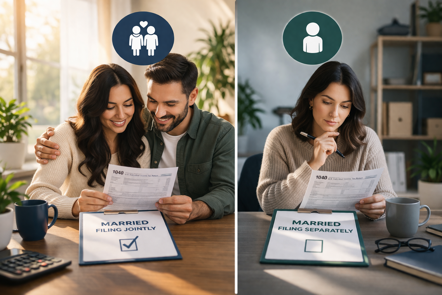 Married Filing Jointly vs Separately for High Income Couples in NY and CA