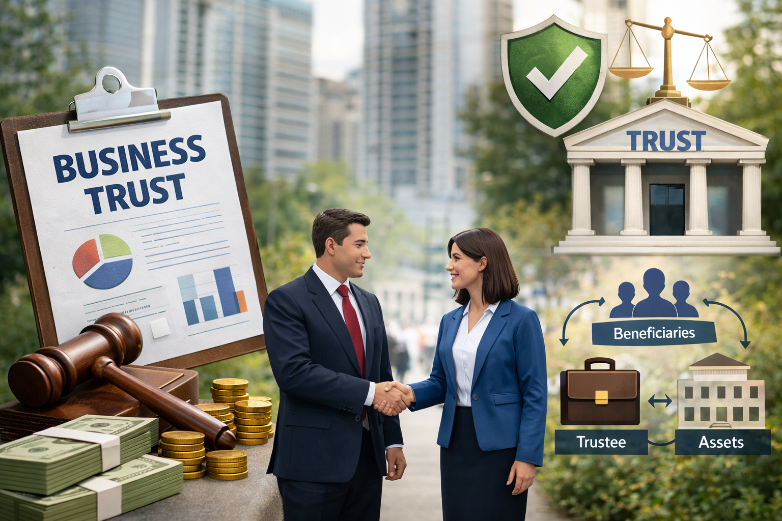 what is a business trust