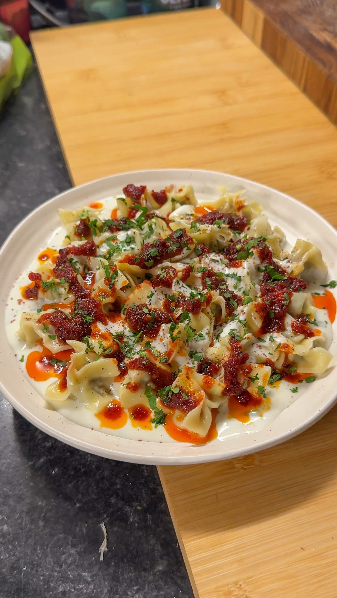 Turkish Manti with a Little Hack