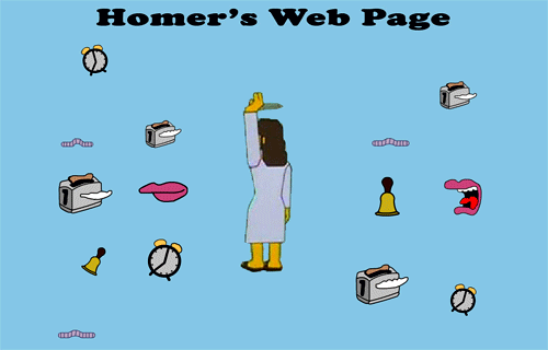 Homer's Web Page