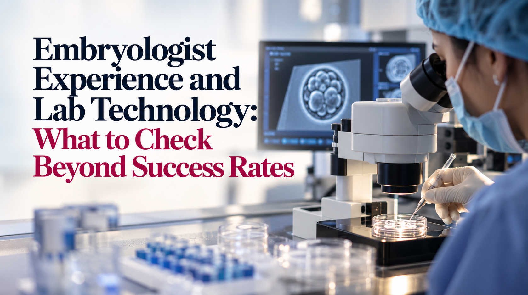 Embryologist Experience and Lab Technology: What to Check Beyond Success Rates