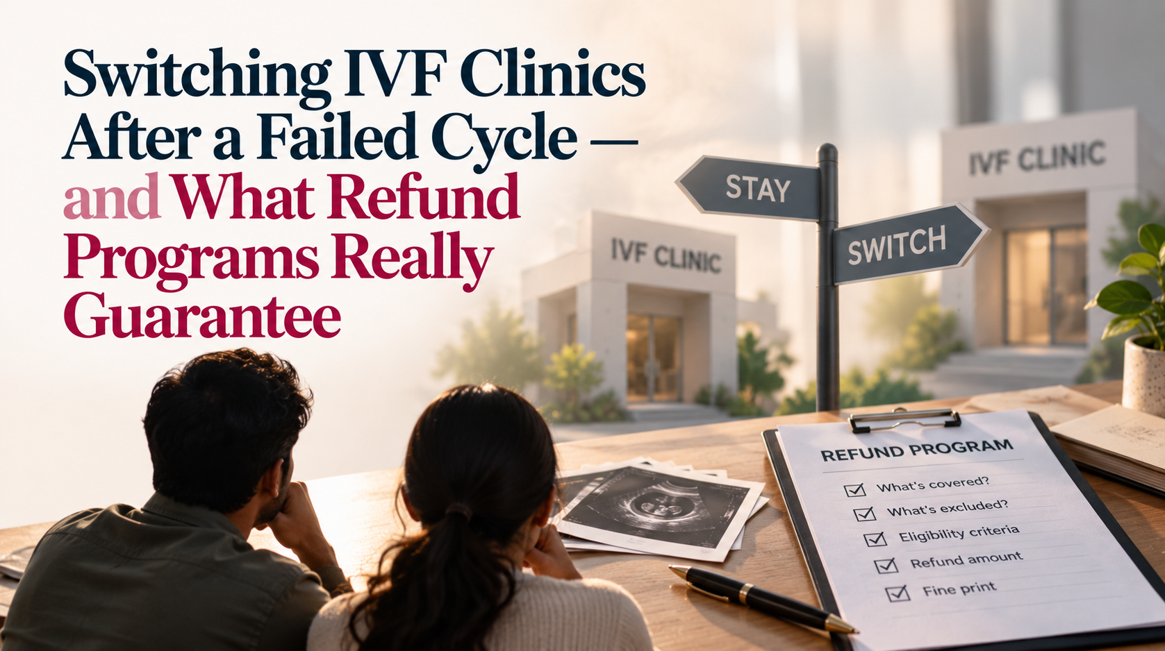 Switching IVF Clinics After a Failed Cycle — and What Refund Programs Really Guarantee