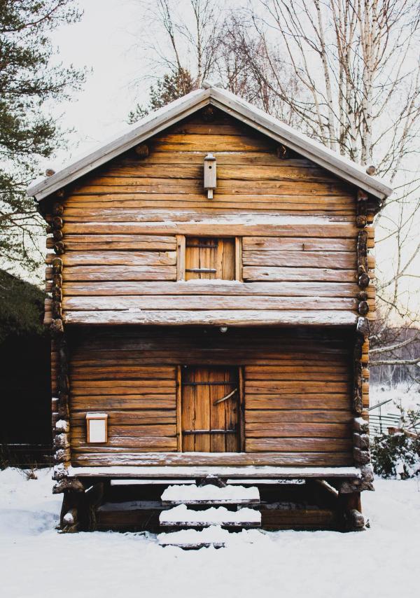 Snowy Tiny House