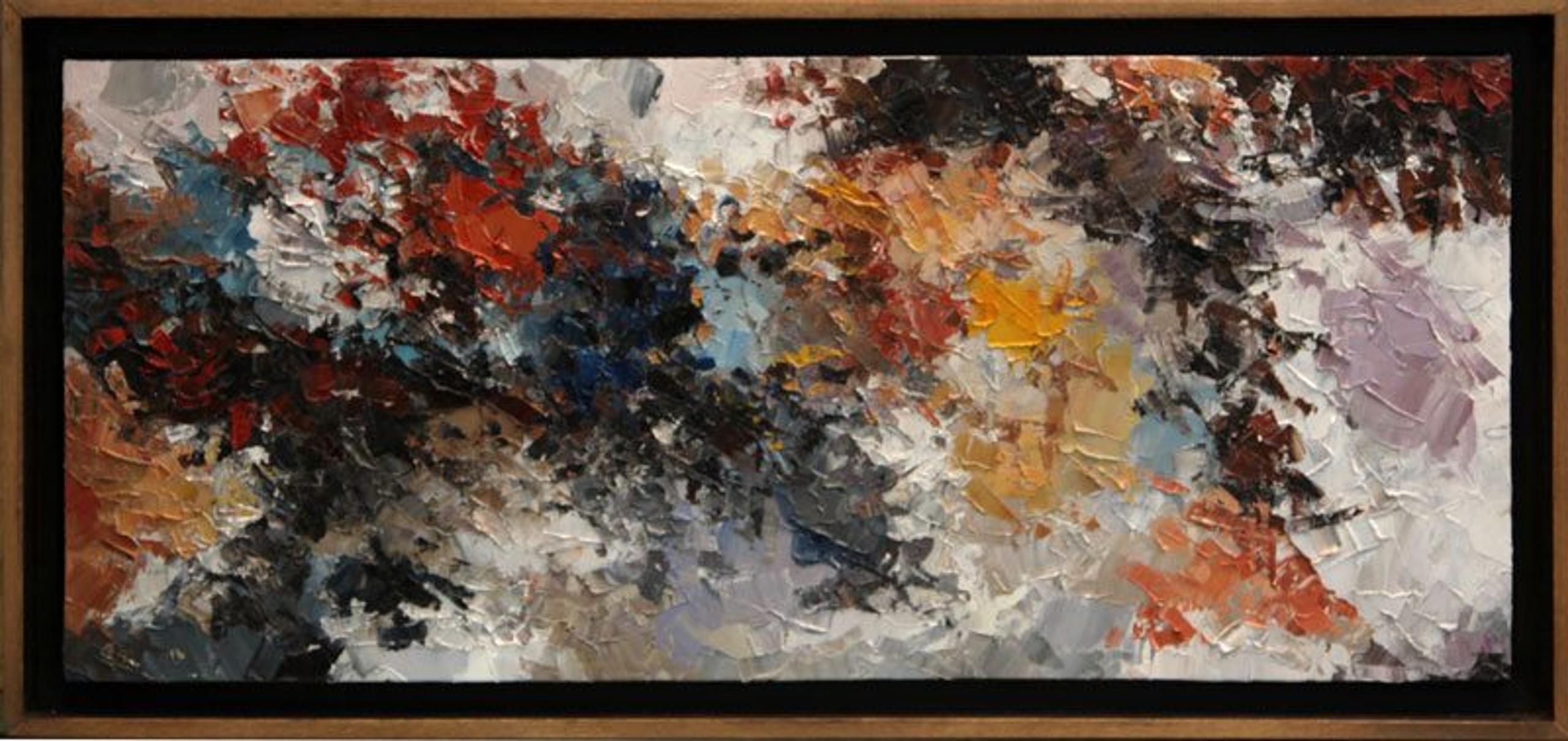 Abstract #7 (small) — oil painting by Brock Irwin