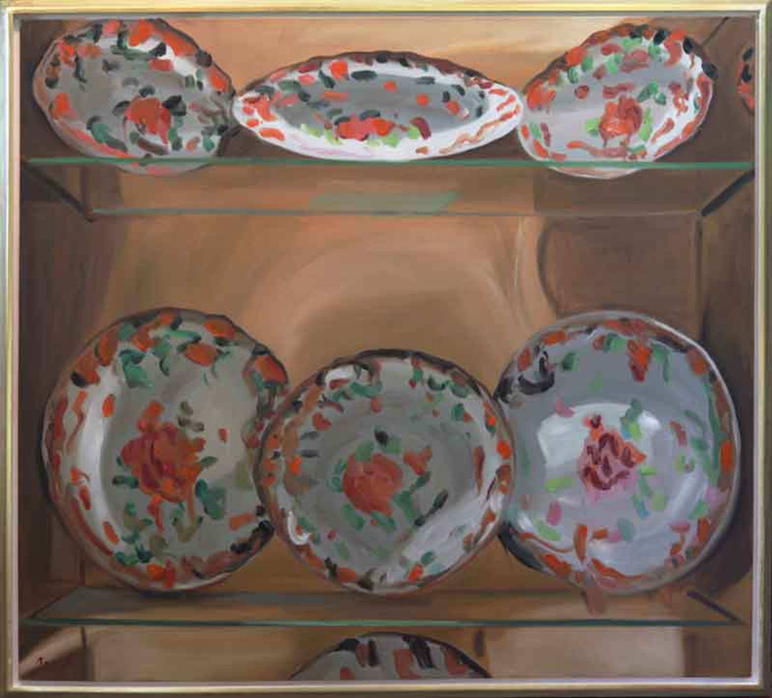 Plates #3 — oil painting by Brock Irwin