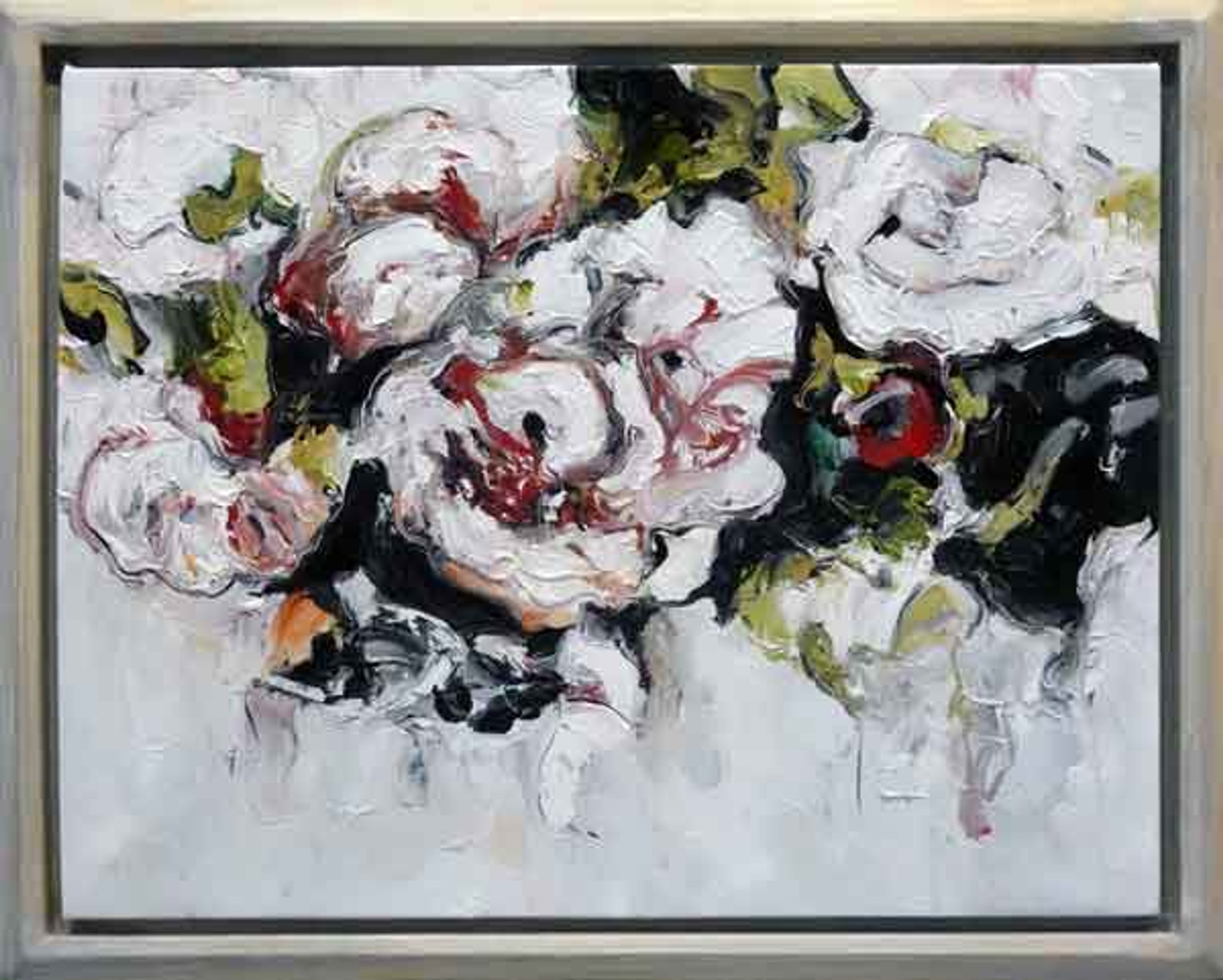 Flower abstract #5 — oil painting by Brock Irwin