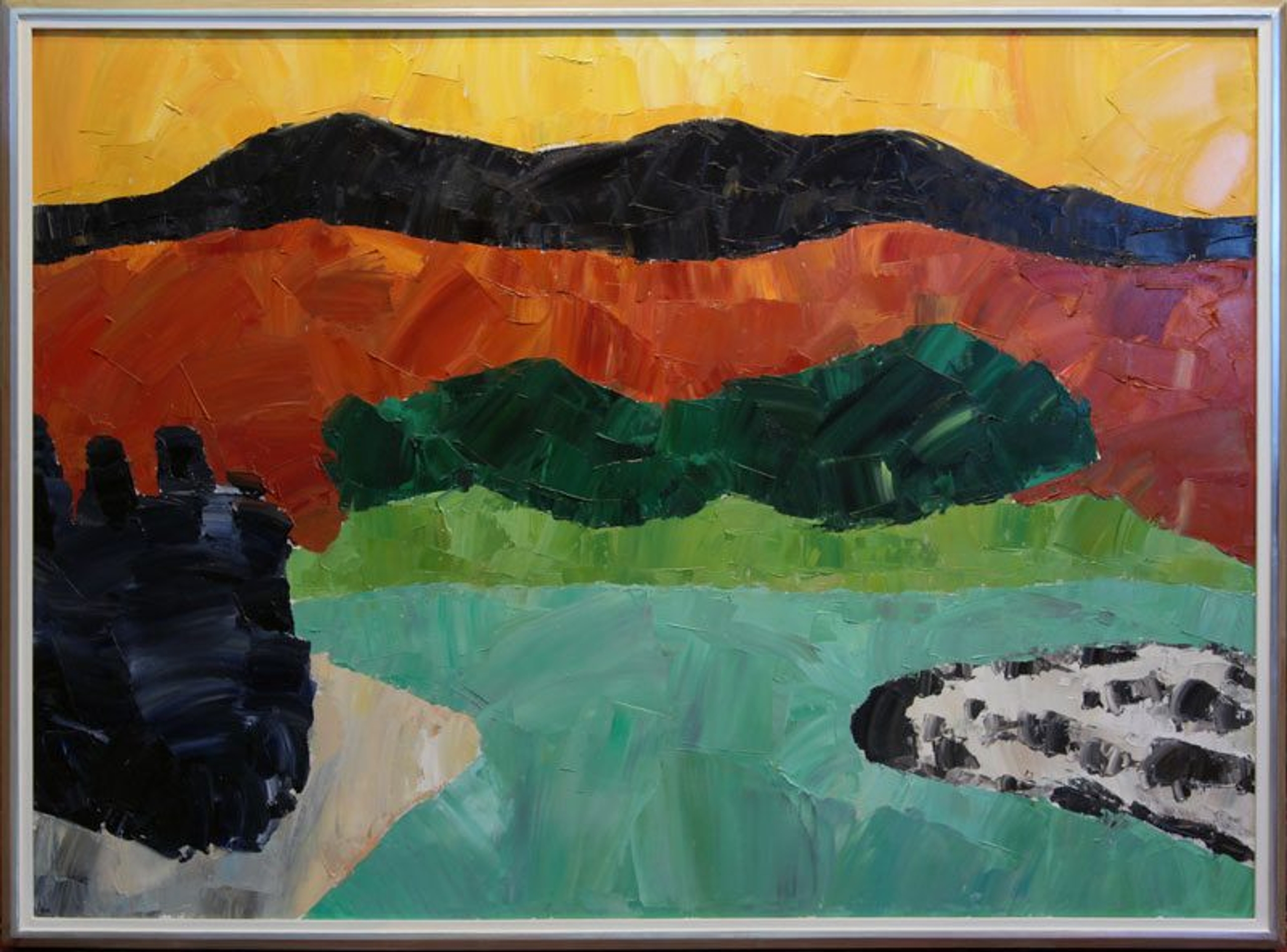 PK Landscape#2 — oil painting by Brock Irwin
