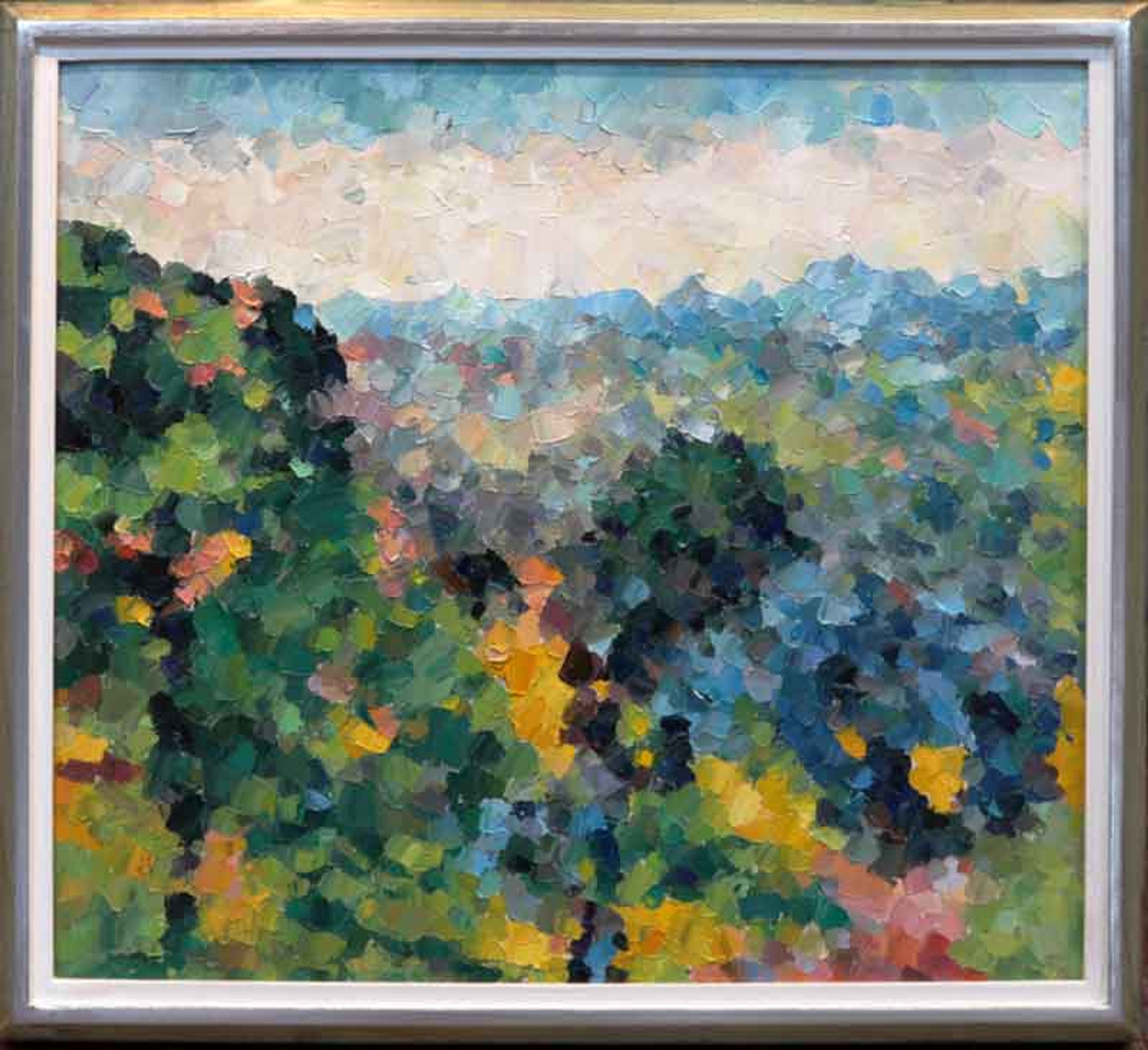 Crystal Landscape #4 — oil painting by Brock Irwin