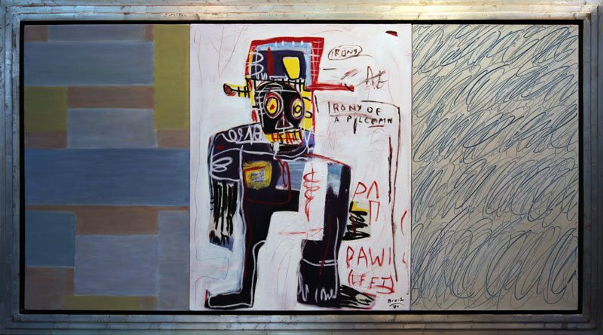 Collage Tryptich #1 — oil painting by Brock Irwin