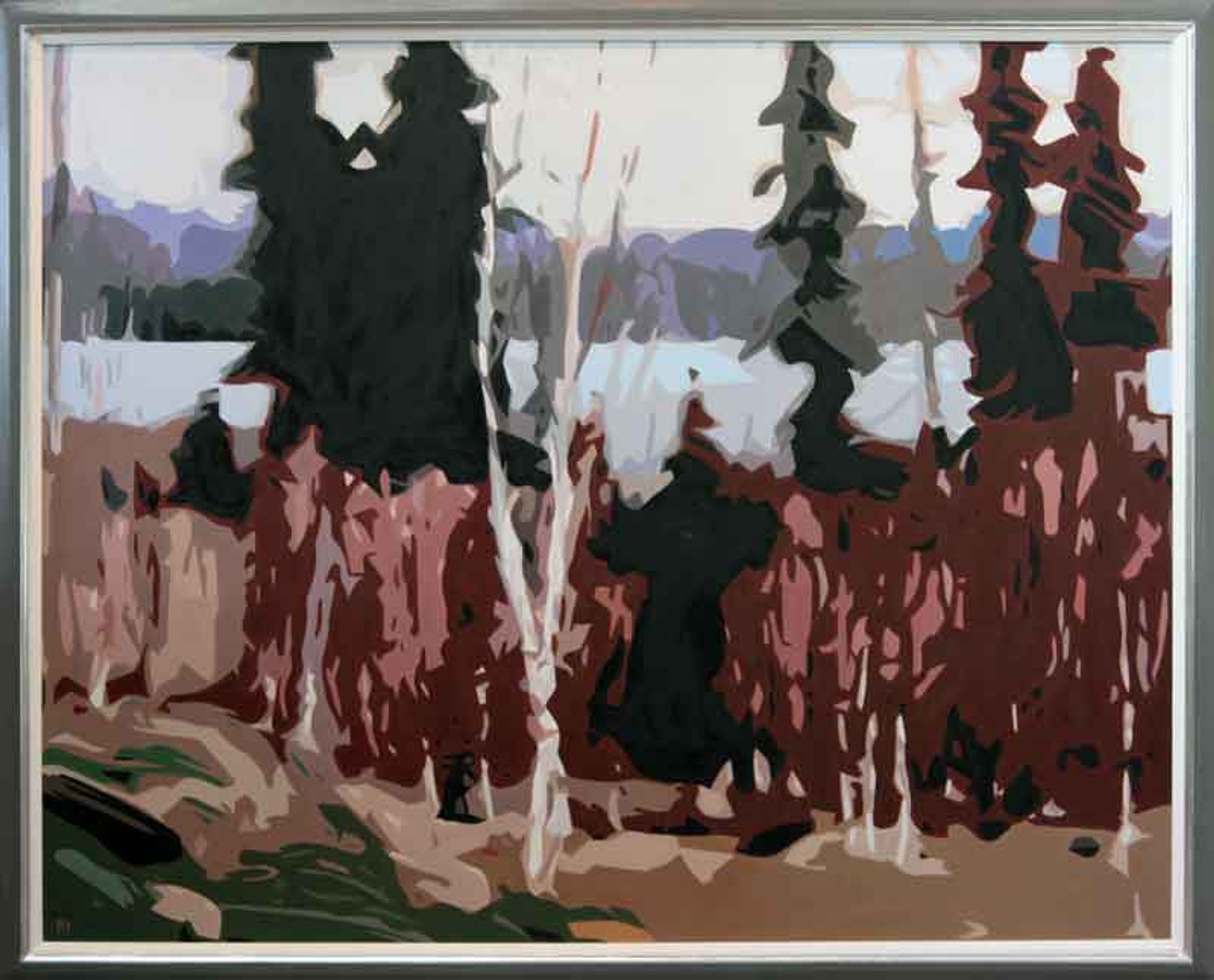 Modern Landscape #2 — oil painting by Brock Irwin