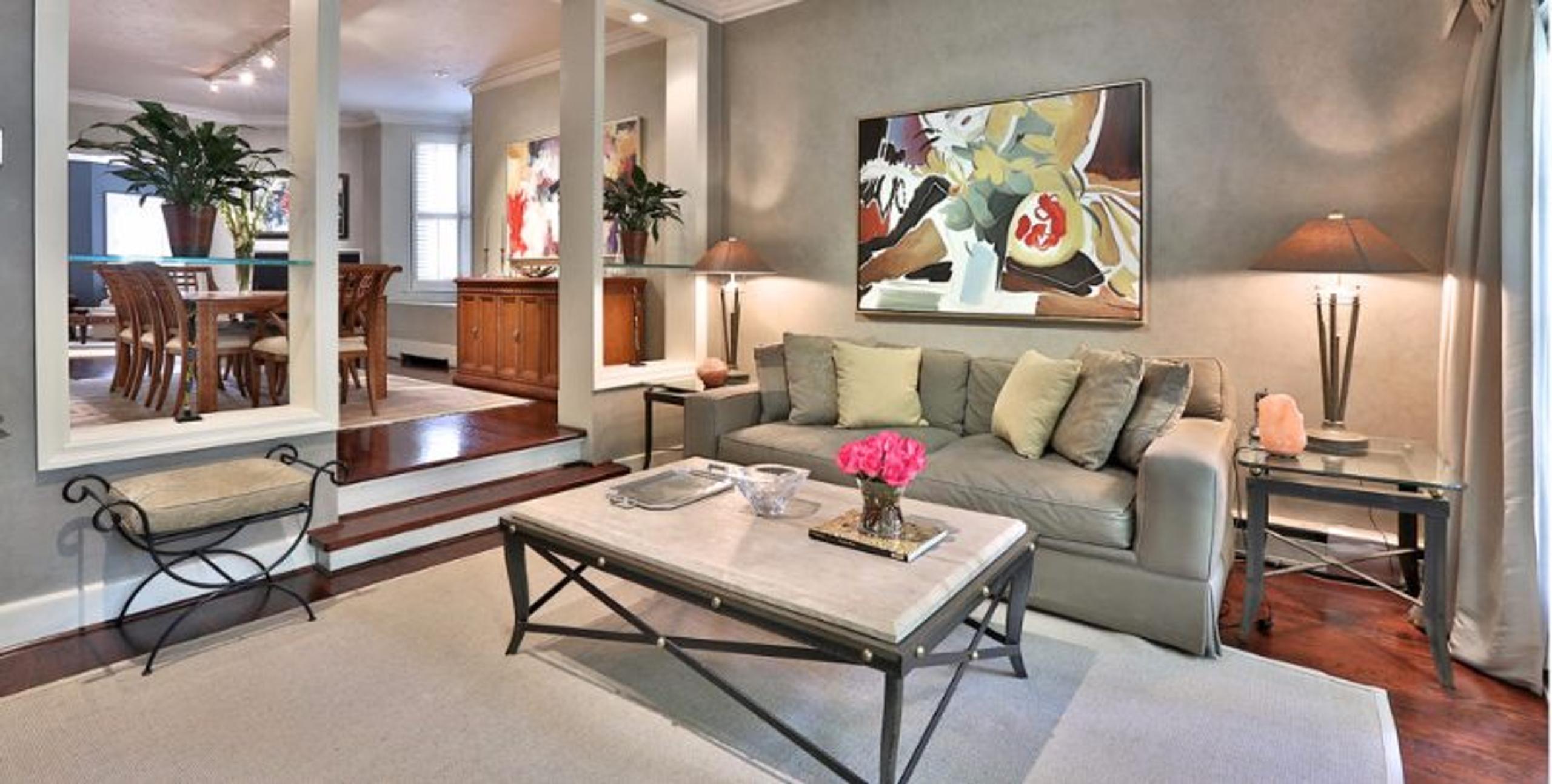 Family Room staging example